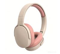 MGHOAQFRK Auriculares inalámbricos Bluetooth sobre la oreja, HiFi plegables con reducción de ruido, auriculares inalámbricos con micrófono, auriculares estéreo con graves profundos de larga duración