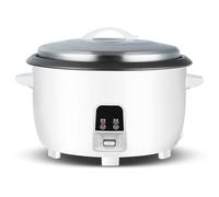 MGHRUE Aislamiento Automático para El Hogar del Hotel Y Olla Arrocera con Revestimiento Antiadherente, Olla Arrocera Comercial De Gran Capacidad, Olla Arrocera Eléctrica Inteligente Multifunción,18L