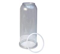 MGidea Taza ampolla filtro porta cartucho 10" 254mm universal recambio sistema de filtración + junta junta tórica