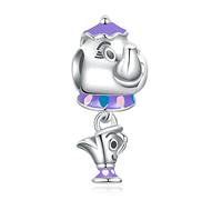 MGIUL 925 dijes de plata Charm pequeño burro abalorios hallazgos para mujeres encanto pulseras collares