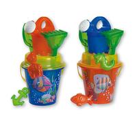 Mgm 041335trc Beach Set with Bucket and Watering Can Transpare (Importación USA)