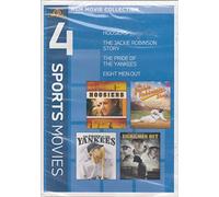 MGM 4 Sports Movies - Hoosiers/The Jackie Robinson Story/The Pride of the Yankees/Ocho hombres fuera