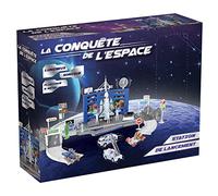 MGM- Astronauta Estación de Lanzamiento de Barco Luminoso y sónico - 090511 - Multicolor - Plástico y Metal - A Partir de 3 años - Pilas Incluidas, Véhicules