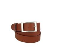 MGM Gürtel Basic Cinturón, Cognac, 110 cm para Mujer