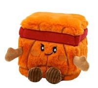 MGM JOUET - Squarepal - Baloncesto - Peluche Anti-Estrés - 193619 - Espuma de Memoria - Gadget - Regalo - Deporte - Rehabilitación - Ansiedad - Juguete Sensorial - A Partir de 2 años