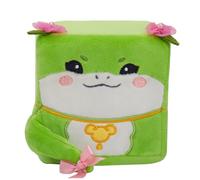 MGM JOUET - Squarepal - Serpiente - Rana - Lagarto - Peluche Anti-Estrés - 193639 - Espuma de Memoria - Gadget - Regalo - Animales - Ansiedad - Juguete Sensorial - A Partir de 2 años