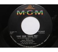 MGM Orchestra Theme From Grand Prix 7" MGM K13669 EX 1970s US pressing