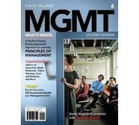 MGMT6 (with Career Transitions Printed Access Card) (Engaging 4ltr Press Titles for Management) [Paperback] [2013] 6 Ed. Chuck Williams