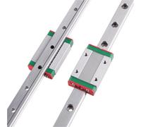 MGN9H 100 mm - 1500 mm 1 riel lineal en miniatura + 2 bloques guía(450mm)