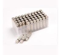MGNSJGYXN 50 boquillas de nebulización de latón niquelado de 0,1-0,8 mm, Rosca 10/24 UNC, para refrigeración Exterior, Boquilla de 3 Secciones, diámetro del Orificio de 0,3 mm.