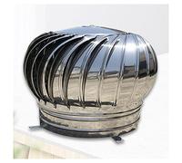 MGNSJGYXN Acero Inoxidable sombrerete de Chimenea con Turbine Ventilator Energy-eficiente Anti-Viento diseño 200mm Se Adapta la mayoría de estándar Chimeneas Rotatable con Claw Foot