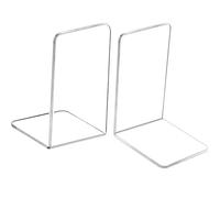 Mgood Sujeta Libros, 1 Par Sujeta Libros Estanteria， Sujetalibros de Acrílico Transparente, Sujetalibros Decorativos Libros Estanteria el Hogar, la Oficina, la Biblioteca, Escuela