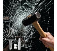 Mgood Vinilo Transparente Protector Pared 4mil Película de Seguridad para Vidrio Antirrotura para Supermercados, Vitrinas, Hogar y Oficinas(75x200cm)
