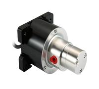 MGPKPF0.6-BLDC24V40W Bomba de engranajes magnéticos 0,6 ml/rev. Sello de PTFE del engranaje de la OJEADA del cuerpo de 2.7LPM SUS 316L con el motor sin cepillo de 24V DC