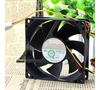 MGT8012LS-A25 8025 8CM 12V 0.12A Fan, 3-Wire 3-Pin Silent Cooling Fan for PC Chassis CPU