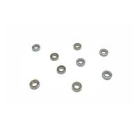 MGTCAR 10 Uds R168ZZ 6,35X9.525X3.175mm rodamiento rígido de Bolas rodamiento en Miniatura R168