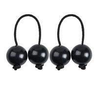 MGTECH 2 agitadores Asalato, bola rítmica Kashaka, instrumento musical africano, aslatua, color negro