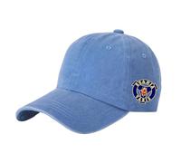 MGTERN Cappello Berretto Regolabile SC A. B, Vintage Lavato Invecchiato, Cappellini Da Unisex Adulto Stile Casual, Sombra(Blue)