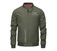 MGTERN Chaqueta béisbol hombre Luxury Car Enthusiast, Chaqueta béisbol varsity estilo americano, perfecta para el día a día, viajes y tiempo libre, calidad(Green,M)