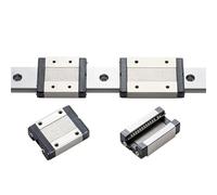 MGW7 MGW12 MGW9 MGW15 L 100-1000mm carril guía lineal miniatura 1 pieza guía lineal MGW + 1 pieza bloque de carro MGW MGW9H MGW12H MGW15H(MGW9H,300mm)