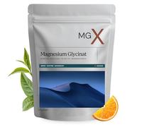 MGX Magnesio Bisglicinato en Polvo 400g - Sabor Naranja, Testado en Laboratorio, Alta Absorción, Calidad Alemana - Magnesio Quelado Vegano