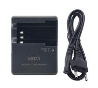 MH-23 - Cargador para cámaras Nikon EN-EL9 EN-EL9A para Nikon D40 D40X D60 D3000 D5000 Cámara réflex Digital Fuente de alimentación