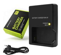 MH-24 - Cargador de batería para cámara Nikon EN-EL14 EN-EL14A | D3100 D3200 D3300 D3400 D3500 D5100 D5200 D5300 D5500 D5600 P7000 P7100 P7700 P7800 Cámaras SLR