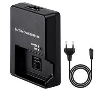 MH-24 - Cargador rápido para Nikon D3100 D3200 D3300 D3400 D3500 D5100 D5200 D5300 D5500 D5600 P7000 P7800 - Cargador rápido para EN-EL14 y EN-EL14A Batería, compacta, segura, pantalla LED