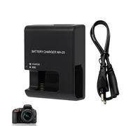 MH-25 Cargador de batería para EN-EL15 EN-EL15a Batería Compatible con Nikon D500 D600 D610 D750 D780 D800 D800E D810 D810A D850 D7000 D7100 D7200 D7500, Réflex Cámaras Charger Carga Rápida