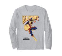 MHA All Might Vintage 90's Action Pose Superhero Anime Manga Larga