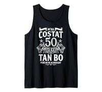 M'ha Costat 50 Anys Català Samarreta 50 Cumpleaños 50 Camiseta sin Mangas