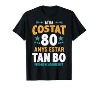 M'ha Costat 80 Anys Català Samarreta 80 Cumpleaños 80 Años Camiseta