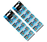 MHADBKH 10/20 pilas alcalinas AG13 LR44 de botón de 1,55 V, adecuadas para pequeños electrodomésticos y juguetes