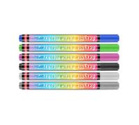 MHADBKH 6 bolígrafos de esmalte de uñas para mascotas, secado rápido, seguro, sin olor, para uñas de perro, arte para el hogar y salones de mascotas, suministros de aseo para perros