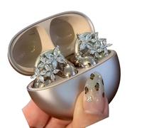 MHADBKH Abrazadera de clip de metal para auriculares para decoración, antideslizante, universal, ajuste universal de 4 a 8 mm de diámetro, accesorios deportivos