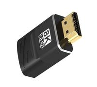 MHADBKH Adaptador compatible con HDTV 8K60hz convertidor de señales digitales para conexión de doble dispositivo, resistente a interferencias