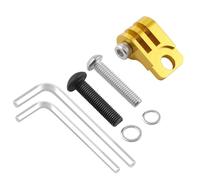 MHADBKH Adaptador de montaje de lámpara de iluminación para bicicletas, soporte para cámara deportiva, base de luz plegable para bicicleta, fácil de instalar, cámara deportiva