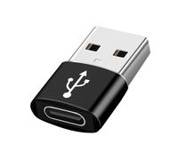 MHADBKH Adaptador USB C a USB 3.0 de alta velocidad de transferencia de datos de 5 Gbps, USB C macho a USB 3.0 hembra, convertidores OTG para portátiles y tabletas