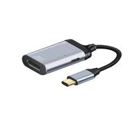 MHADBKH Adaptador versátil tipo C a VGA, concentradores multipuertos tipo C con DisplayPort y tecnología avanzada de transmisión de video, convertidores DisplayPort