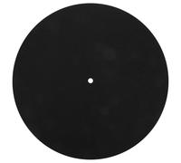 MHADBKH Alfombrilla de fieltro de lana para reproductores de discos de vinilo, alfombrillas antiestáticas de 12 pulgadas con mejora de graves y reducción de ruido, almohadilla de discos de vinilo
