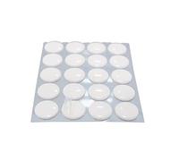 MHADBKH Almohadillas para patines de 40/20 unidades, color blanco, bordes curvados redondeados, repuesto para almohadillas G1 / MX300 / M100 / M210 / M180 / M-150 pies