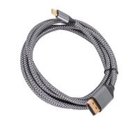 MHADBKH Cable USB C a DisplayPort 1.4 de 8 K a 60 Hz, transmisión bidireccional macho a macho, extensión para PC y portátil