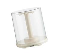 MHADBKH Caja de almacenamiento de música giratoria para figuras de acción, animales de peluche, organizador protector transparente, estuche giratorio, a prueba de polvo, coleccionable, escaparate