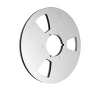 MHADBKH Carretes de aluminio de 3 agujeros para cinta abierta de 1/4 y 10.5 pulgadas con tornillos inoxidables para grabadoras, bridas NAB a reproductor de cinta