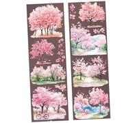 MHADBKH Cinta de enmascarar estética para artistas de belleza PET, decoración de bosques, manualidades, suministros de manualidades, bosques, máscaras, belleza para mascotas, cuenta de mano decorativa