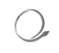 MHADBKH Collar con forma de serpiente de inspiración vintage para mujeres de moda, cadena de cuello de animales, estilos únicos, accesorios de fiesta, Metal, No es una piedra preciosa
