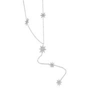 MHADBKH Collar largo que muestra meteoros, collar largo único con meteoritos y cruces, inspiraciones portátil para el cuello
