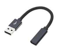 MHADBKH Convertidor tipo C hembra a USB 2.0/USB 3.2 macho con diseño de conexión estable, 10 Gbps/480 Mbps, transferencia de datos de velocidad, convertidores de carga rápida