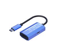 MHADBKH Convertidores de potencia para gafas, tipo C a tipo C, vídeo PD100W, adaptador de carga de gafas de 2 funciones
