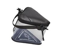 MHADBKH Cubo de pesca triangular plegable transparente para peces vivos, contenedor de cebos vivos, cubo de agua portátil, contenedor de pesca transparente multifunción